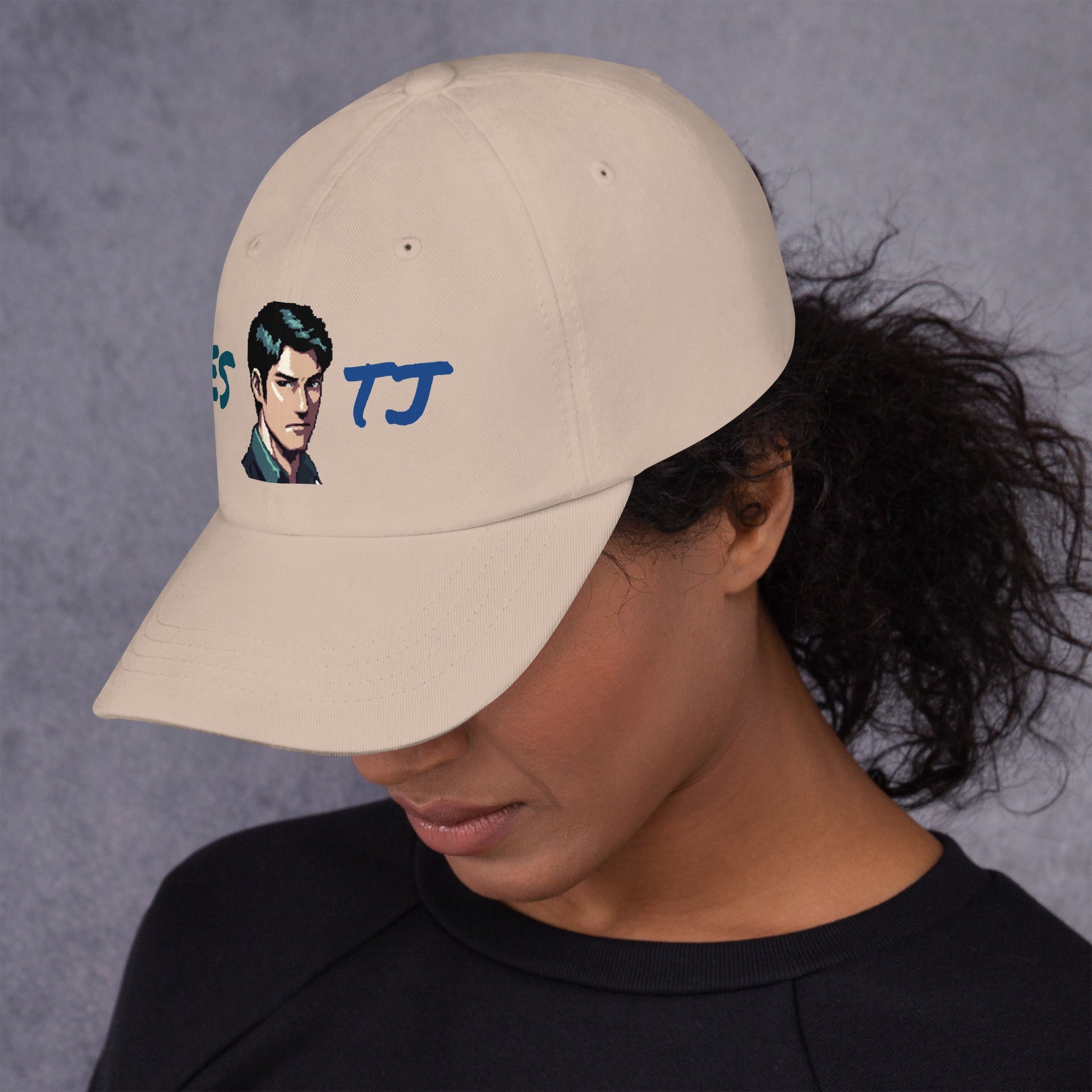 ESTJ Male Pixel Art Embroidered Dad Hat - MindGem