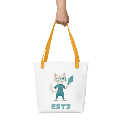 ESTJ Tote Bag | The Personality Cats Tote | MBTI Accessories - MindGem