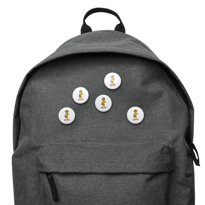 ESTP Pixel Art Pin Button Set: The Energetic Entrepreneur (5 - Pack) - MindGem