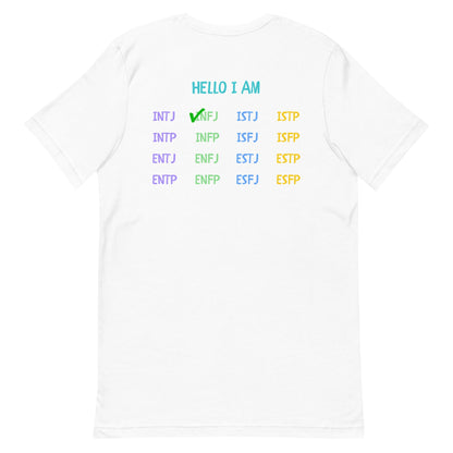 [INFJ] "Hello I Am" MBTI Personality T-Shirt - MindGem
