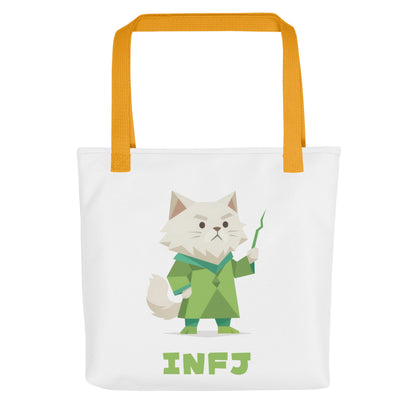 INFJ Tote Bag | The Personality Cats Tote | MBTI Accessories - MindGem