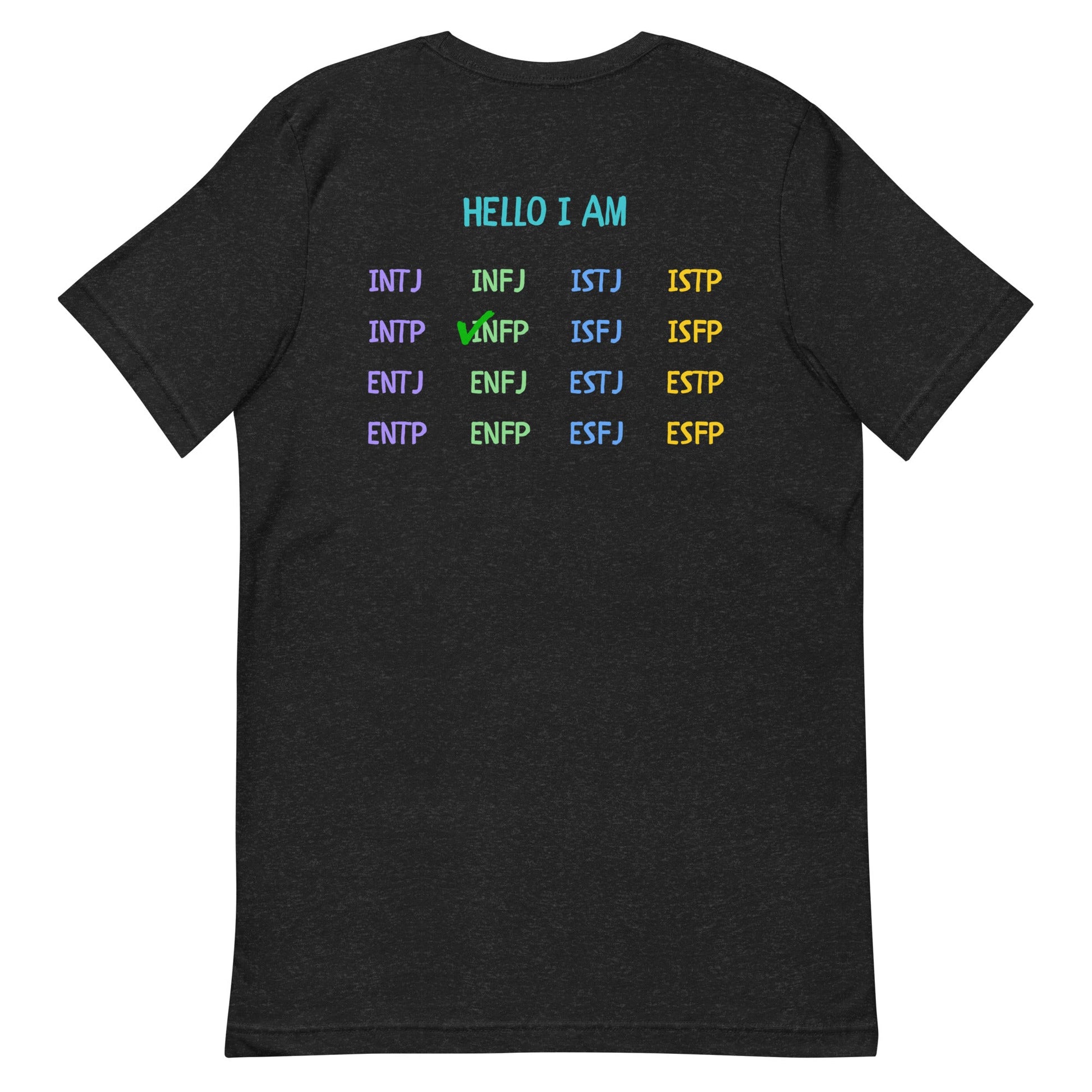[INFP] "Hello I Am" MBTI Personality T-Shirt - MindGem