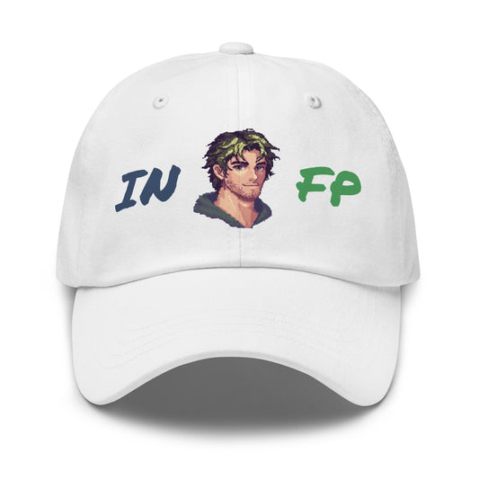 INFP Male Pixel Art Embroidered Dad Hat - MindGem