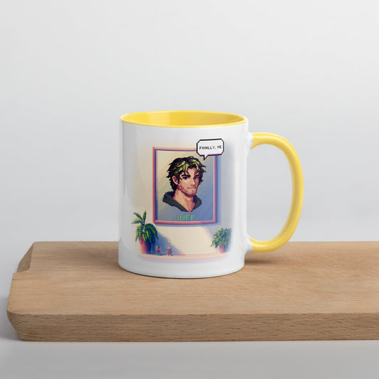 INFP Male Pixel Art Mug | "Inner Mirror" | Reflect Your True Self - MindGem