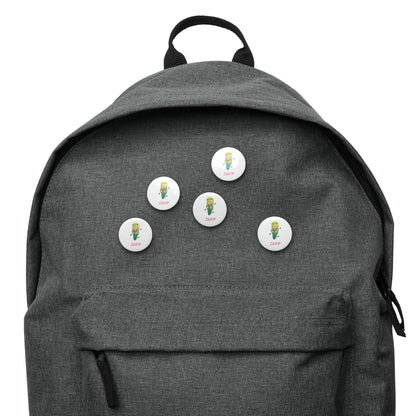 INFP Pixel Art Pin Button Set: The Idealistic Mediator (5 - Pack) - MindGem