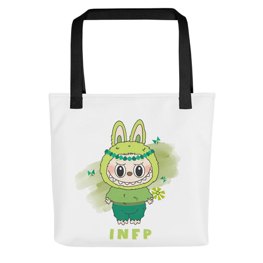 INFP Tote Bag | Dreamer's Companion Quirky Monster Mediator - MindGem