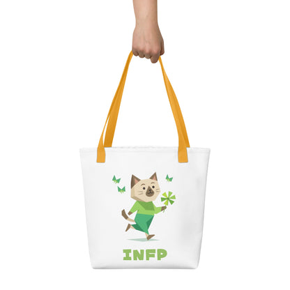 INFP Tote Bag | The Personality Cats Tote | MBTI Accessories - MindGem