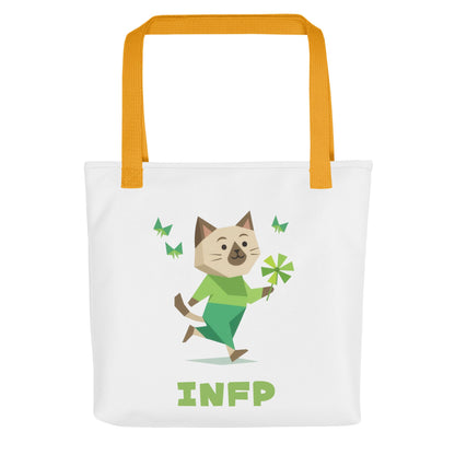 INFP Tote Bag | The Personality Cats Tote | MBTI Accessories - MindGem