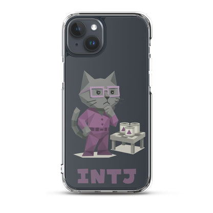 INTJ iPhone Case | The Personality Cats Case | MBTI Accessories - MindGem