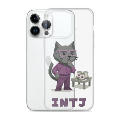 INTJ iPhone Case | The Personality Cats Case | MBTI Accessories - MindGem