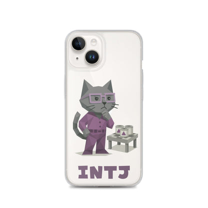 INTJ iPhone Case | The Personality Cats Case | MBTI Accessories - MindGem