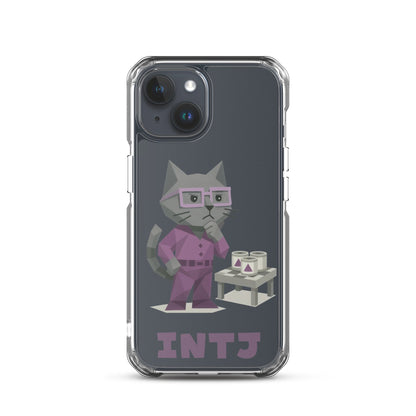 INTJ iPhone Case | The Personality Cats Case | MBTI Accessories - MindGem