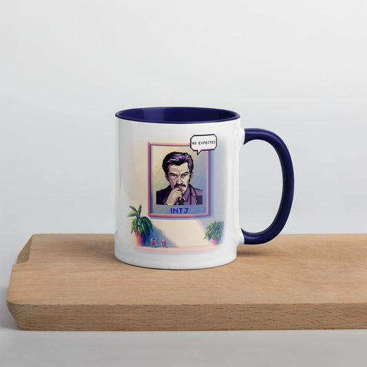 INTJ Male Pixel Art Mug | "Inner Mirror" | Reflect Your True Self - MindGem