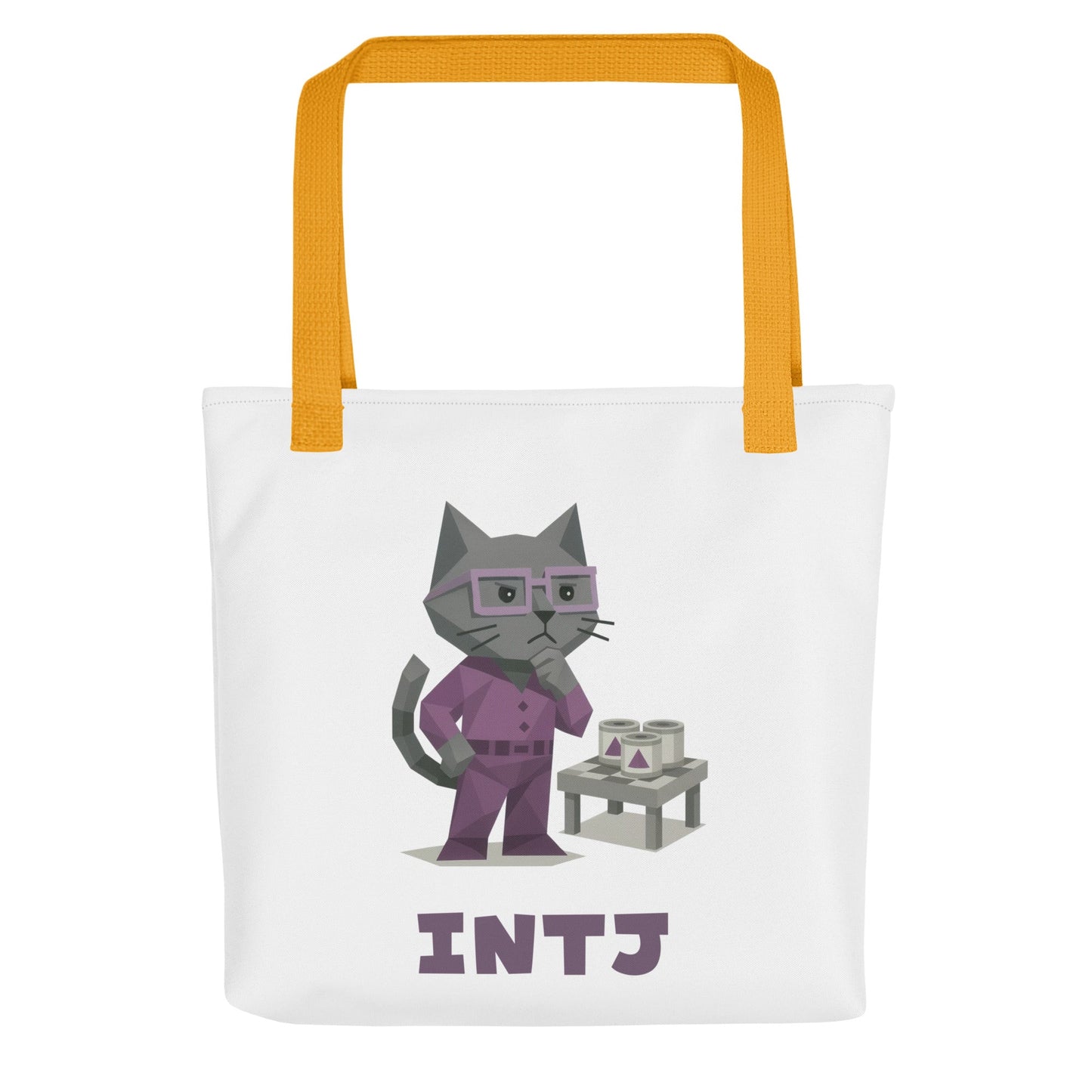 INTJ Tote Bag | The Personality Cats Tote | MBTI Accessories - MindGem