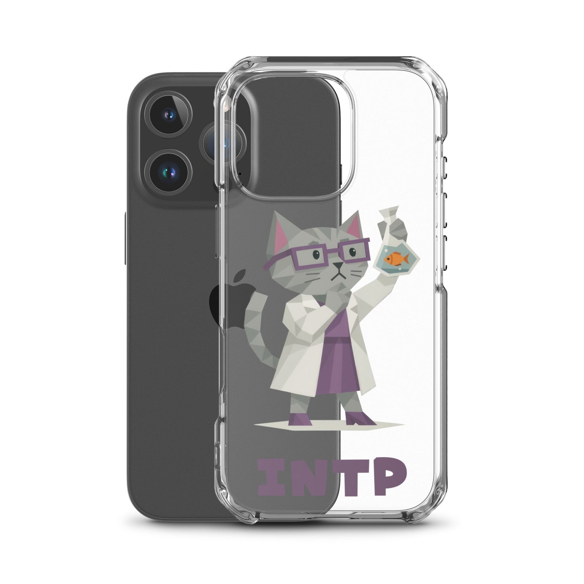 INTP iPhone Case | The Personality Cats Case | MBTI Accessories - MindGem