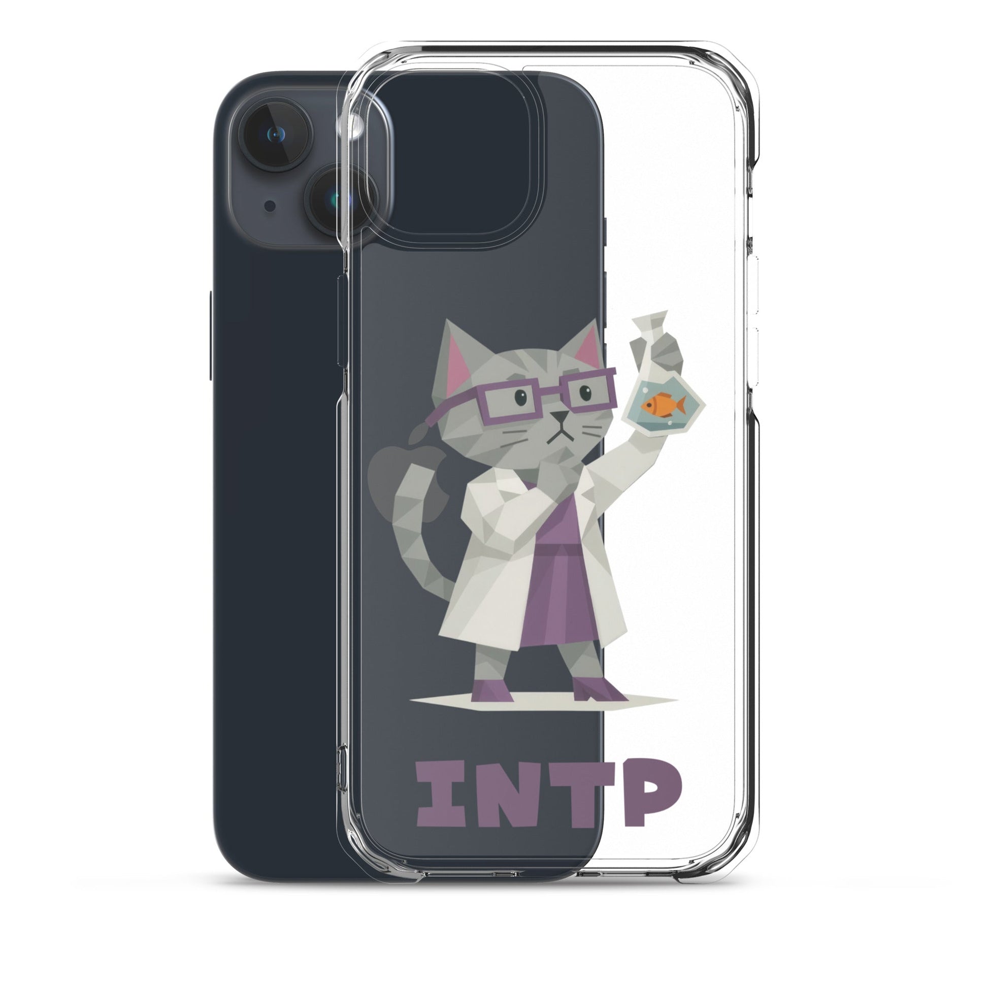 INTP iPhone Case | The Personality Cats Case | MBTI Accessories - MindGem