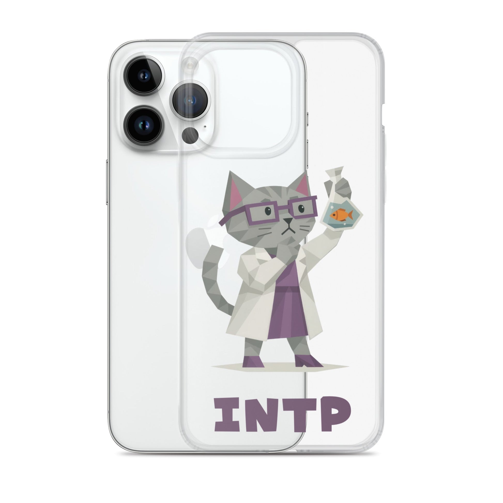INTP iPhone Case | The Personality Cats Case | MBTI Accessories - MindGem