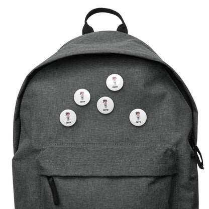 INTP Pixel Art Pin Button Set: The Logical Explorer (5 - Pack) - MindGem
