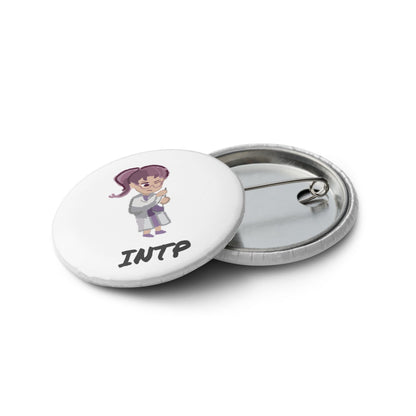 INTP Pixel Art Pin Button Set: The Logical Explorer (5 - Pack) - MindGem
