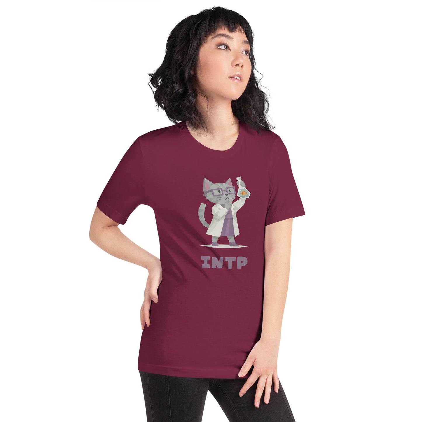 INTP T-Shirt | The Personality Cats Tee | MBTI Personality Apparel - MindGem