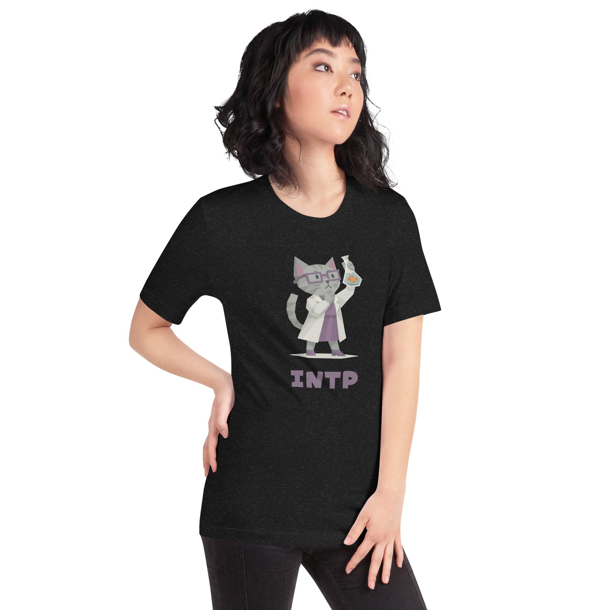 INTP T-Shirt | The Personality Cats Tee | MBTI Personality Apparel - MindGem