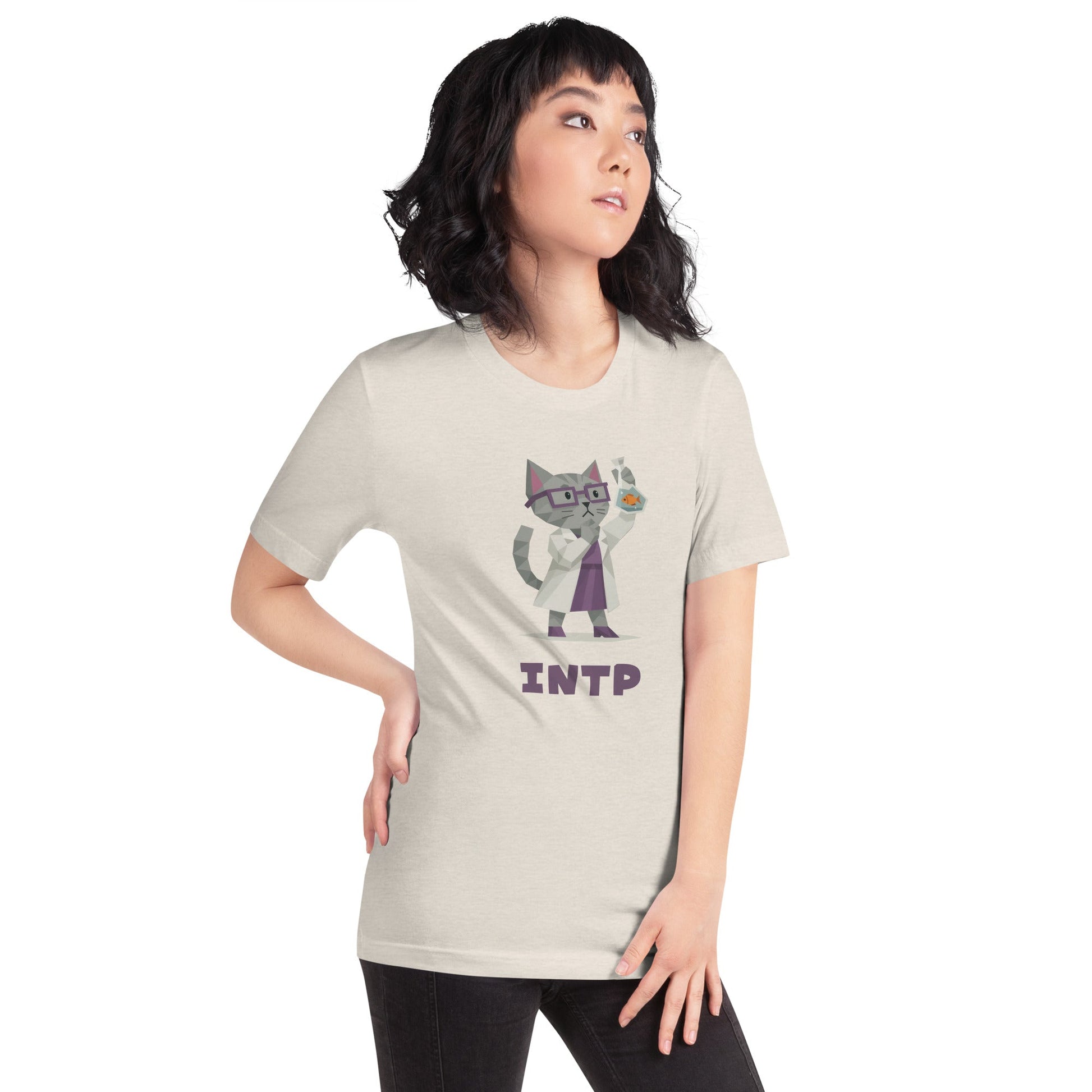 INTP T-Shirt | The Personality Cats Tee | MBTI Personality Apparel - MindGem