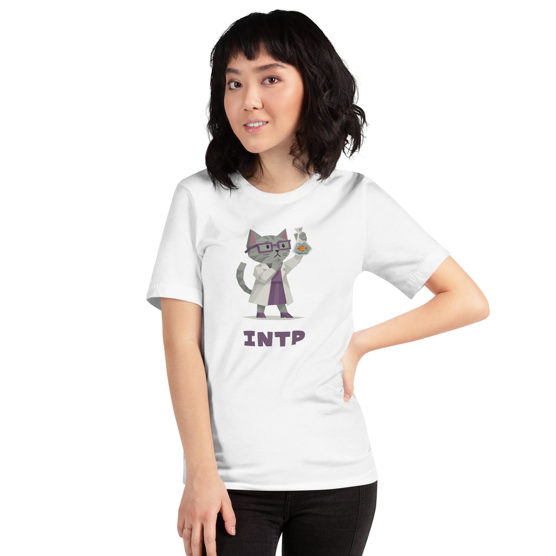 INTP T-Shirt | The Personality Cats Tee | MBTI Personality Apparel - MindGem