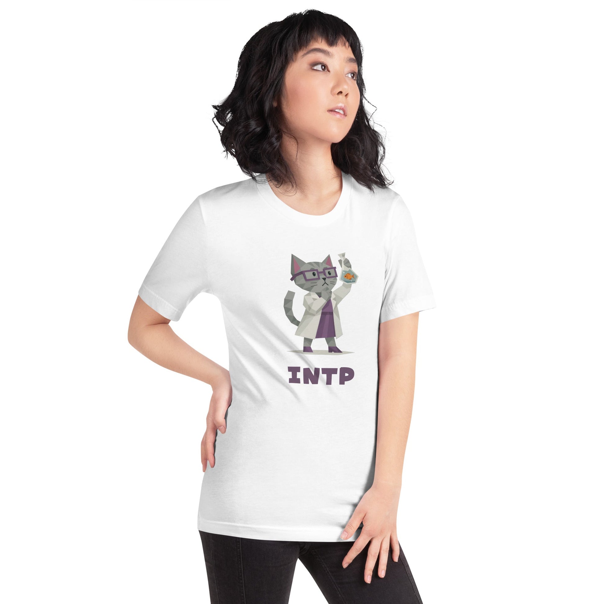 INTP T-Shirt | The Personality Cats Tee | MBTI Personality Apparel - MindGem