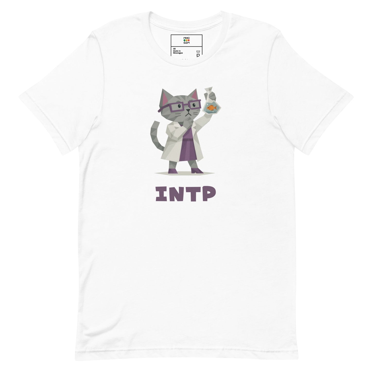 INTP T-Shirt | The Personality Cats Tee | MBTI Personality Apparel - MindGem