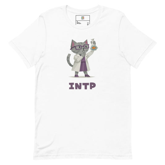 INTP T-Shirt | The Personality Cats Tee | MBTI Personality Apparel - MindGem