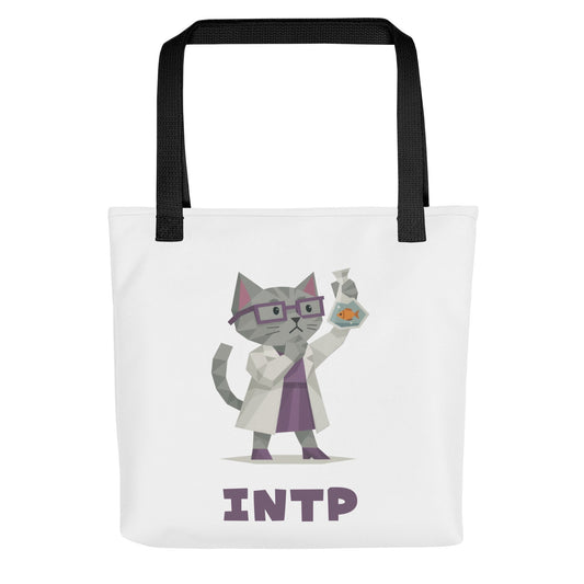 INTP Tote Bag | The Personality Cats Tote | MBTI Accessories - MindGem