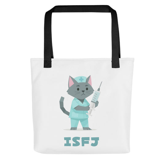 ISFJ Tote Bag | The Personality Cats Tote | MBTI Accessories - MindGem