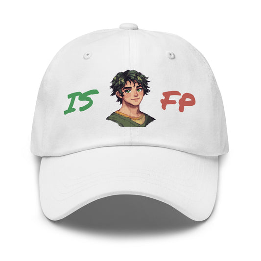 ISFP Male Pixel Art Embroidered Dad Hat - MindGem