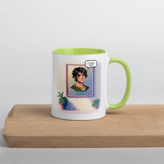 ISFP Male Pixel Art Mug | "Inner Mirror" | Reflect Your True Self - MindGem