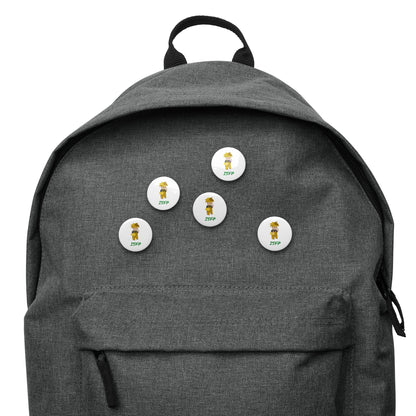 ISFP Pixel Art Pin Button Set: The Free - Spirited Artist (5 - Pack) - MindGem