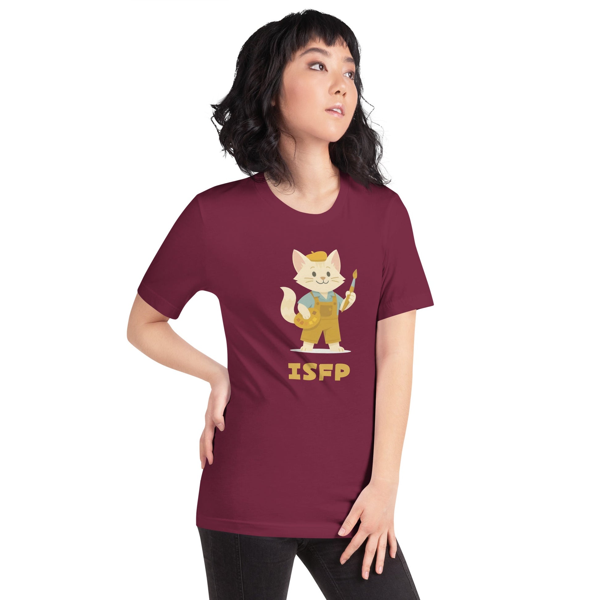 ISFP T-Shirt | The Personality Cats Tee | MBTI Personality Apparel - MindGem