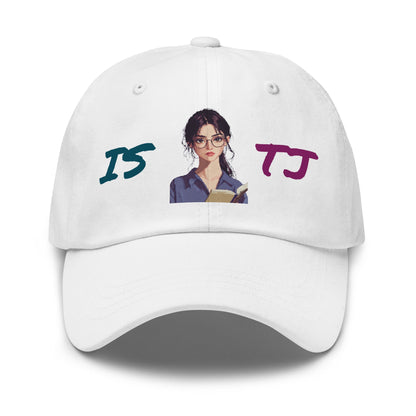 ISTJ Female Pixel Art Embroidered Dad Hat - MindGem