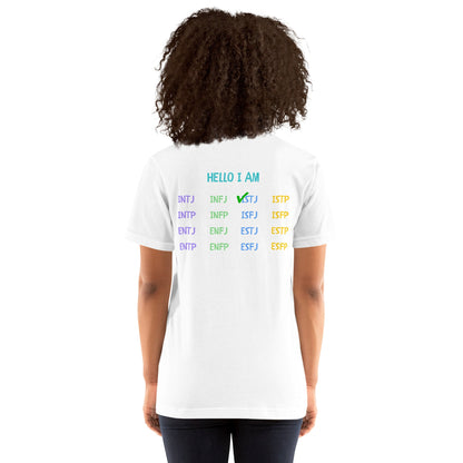 [ISTJ] "Hello I Am" MBTI Personality T-Shirt - MindGem
