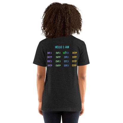 [ISTJ] "Hello I Am" MBTI Personality T-Shirt - MindGem