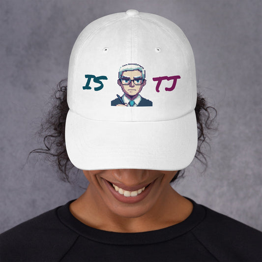 ISTJ Male Pixel Art Embroidered Dad Hat - MindGem