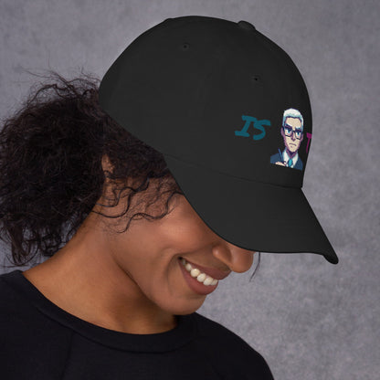 ISTJ Male Pixel Art Embroidered Dad Hat - MindGem