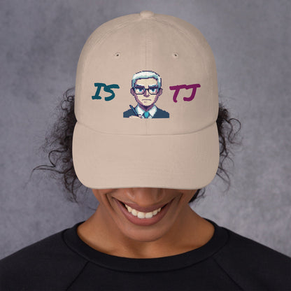 ISTJ Male Pixel Art Embroidered Dad Hat - MindGem