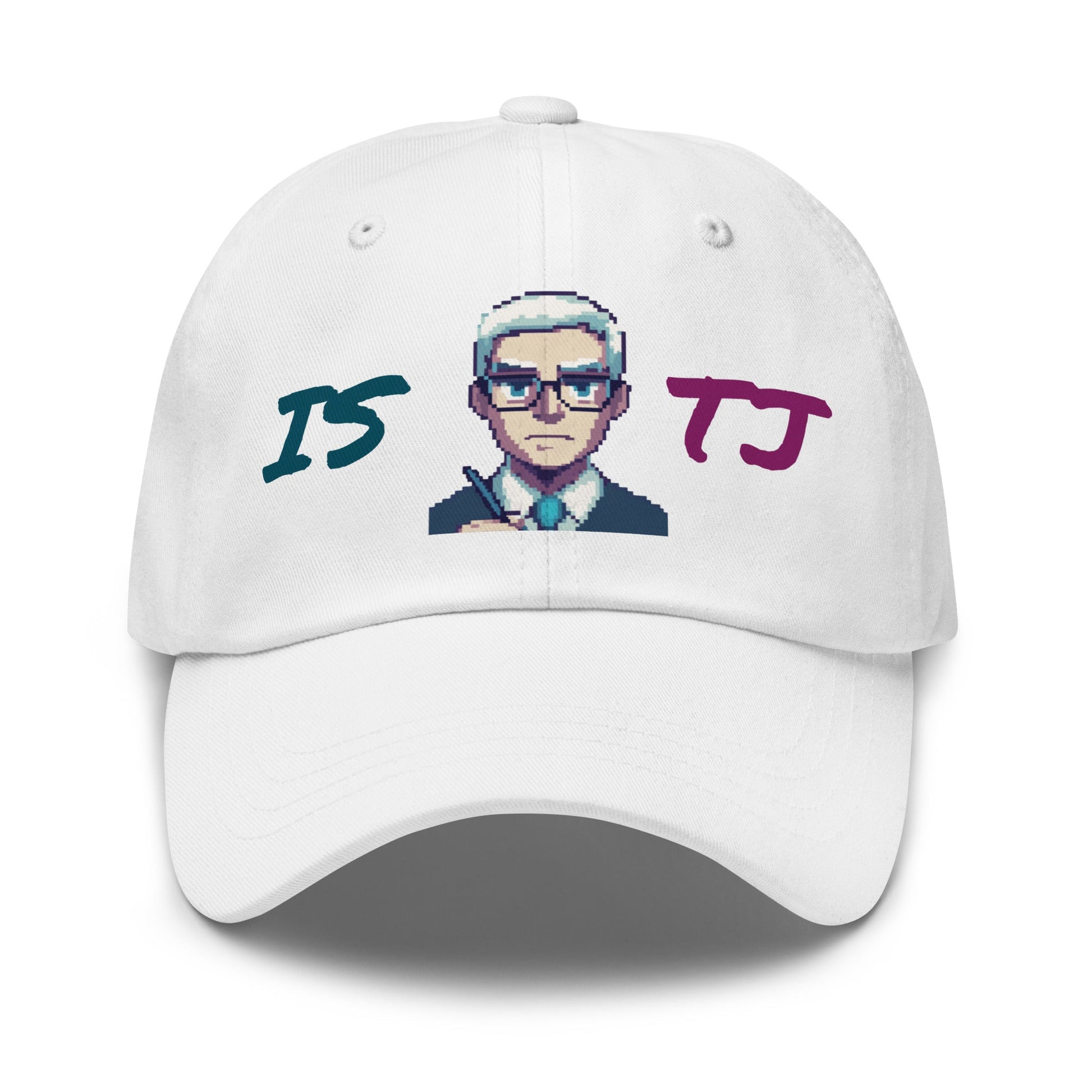ISTJ Male Pixel Art Embroidered Dad Hat - MindGem