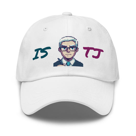 ISTJ Male Pixel Art Embroidered Dad Hat - MindGem