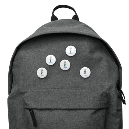 ISTJ Pixel Art Pin Button Set: The Reliable Logistician (5 - Pack) - MindGem