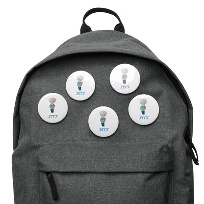 ISTJ Pixel Art Pin Button Set: The Reliable Logistician (5 - Pack) - MindGem