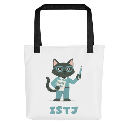 ISTJ Tote Bag | The Personality Cats Tote | MBTI Accessories - MindGem