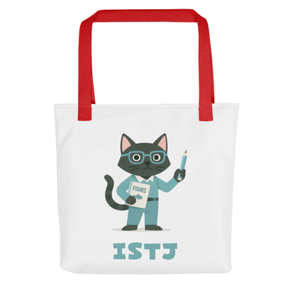 ISTJ Tote Bag | The Personality Cats Tote | MBTI Accessories - MindGem
