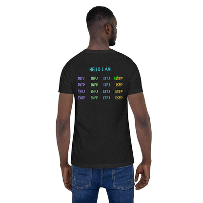 [ISTP] "Hello I Am" MBTI Personality T-Shirt - MindGem