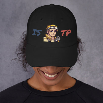 ISTP Male Pixel Art Embroidered Dad Hat - MindGem